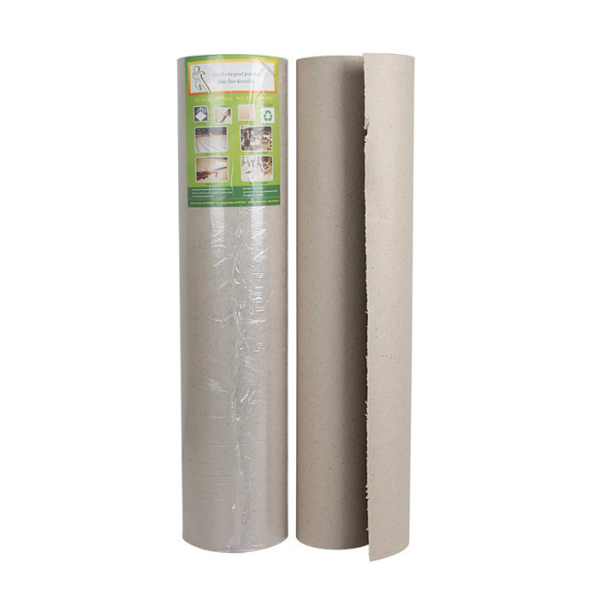 Kraft Paper Width 822mm Length 15m Temporary Floor Protection Roll