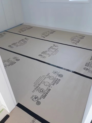 Wear Resistant Cardboard Floor Protection , Construction Floor Protection Paper