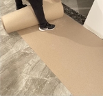 36m / 30.48m Length Mixed Pulp Floor Surface Protection Paper For Construction