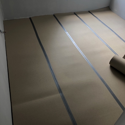 Temporary Surface Waterproof Floor Protection Paper For Ground Construction Projects