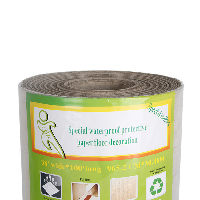 Core Dia 76.5mm Width 823mm Single Ply Temporary Protective Floor Covering