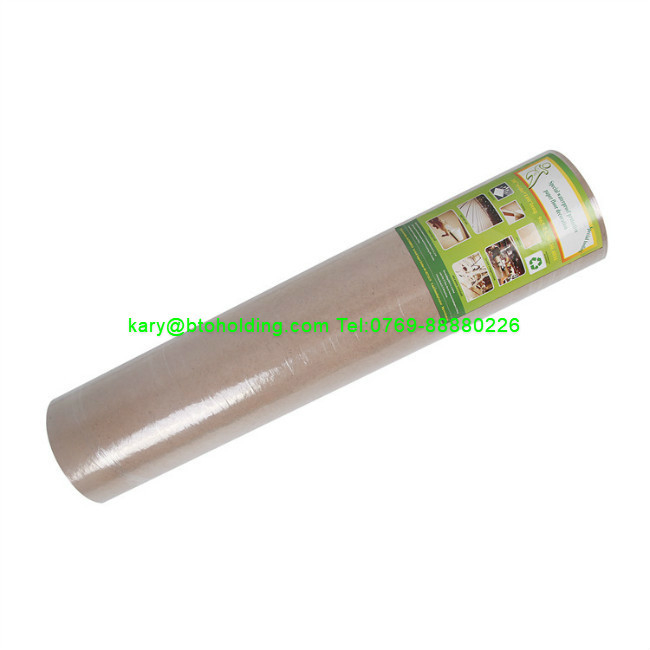 0.92mm Thick 100Gsm 0.82*32m Temporary Protective Floor Covering