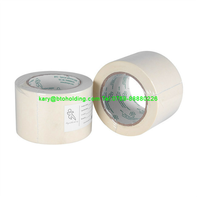 Base Weight 90g/M2 Thickness 155mic Corrugated Breathable Adhesive Tape