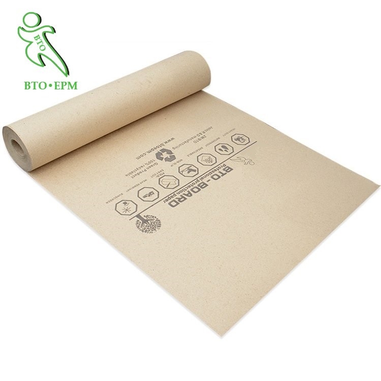 Biodegradable Construction Floor Covering Paper Width 965mm