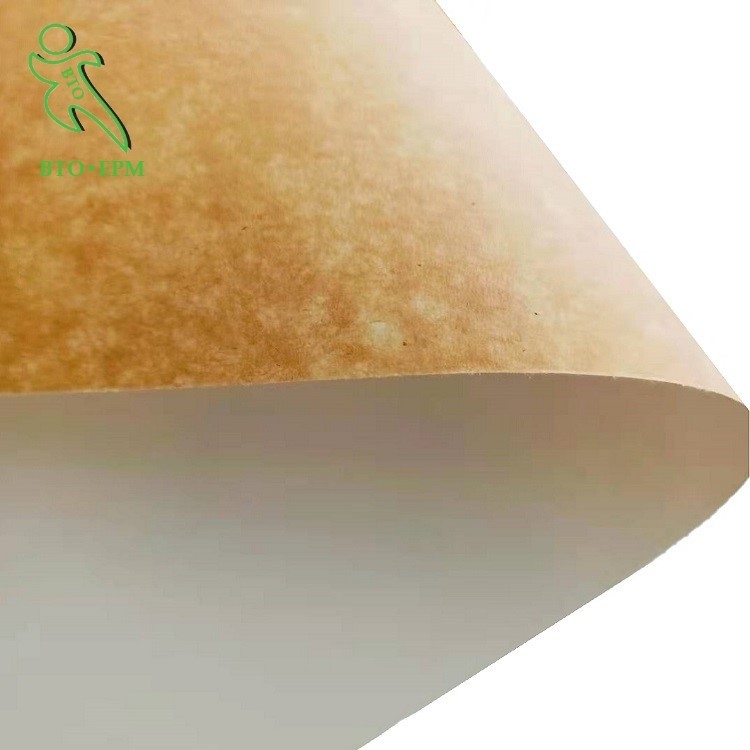 Brown Back White Coated Moisture Proof Paper 135gms Min 350gms Max