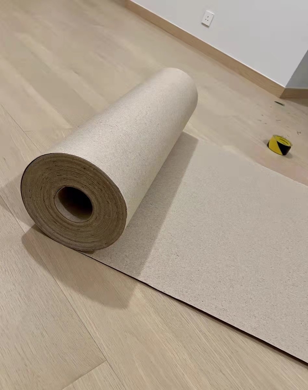 Wood Pulp Floor Protection Paper Temporary Decoration Construction