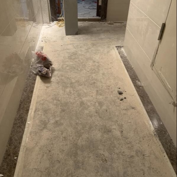 Degradable Hardwood Temporary Floor Protector During Construction