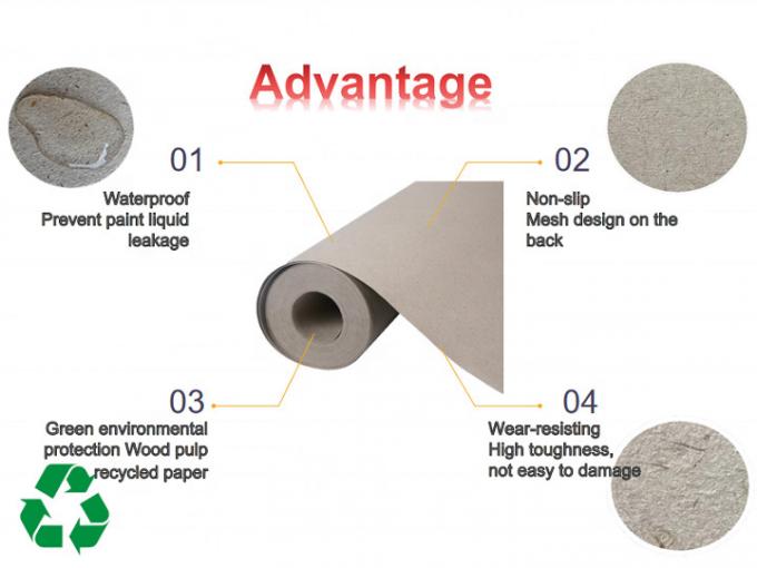 Degradable Hardwood Temporary Floor Protector During Construction